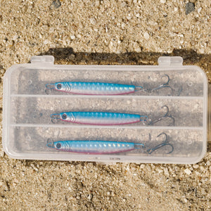 Salmon Darts 14g - Blue/Pink (3 Lures PLUS Tackle Box)