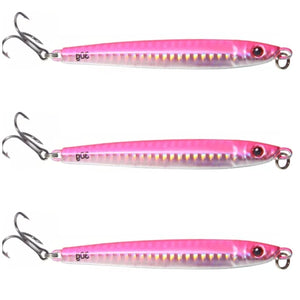 Salmon Darts 30g - Pink/Silver (3 Pack)